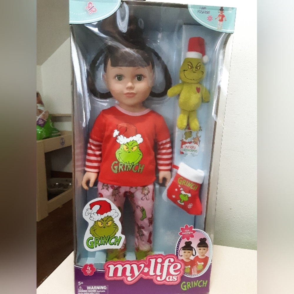 My life as grinch doll-Blonde or brunette